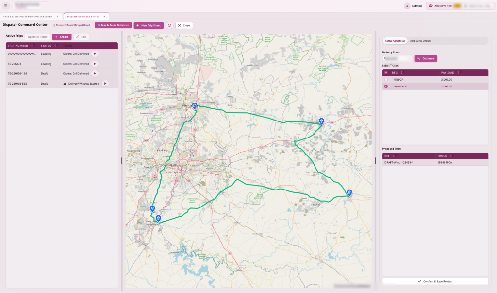 Dispatch Commander Route Optimiser GIS